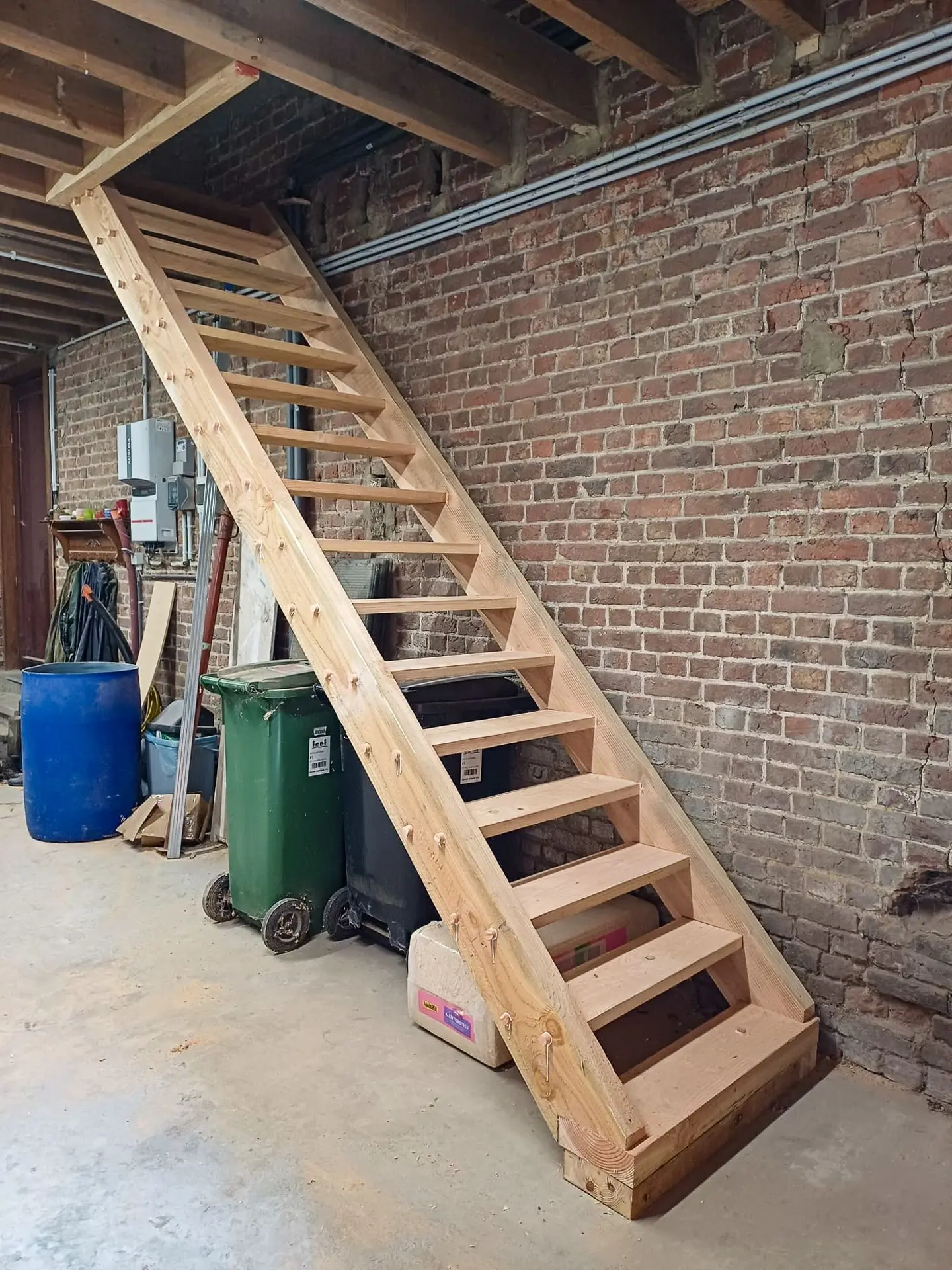 Escalier sur mesure bois menuiserie